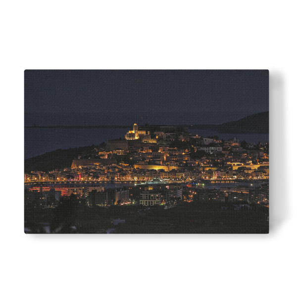 Leinwandbild "Ibiza Stadt" artboxONE - Reise,Architektur,Reise / Strand und Meer