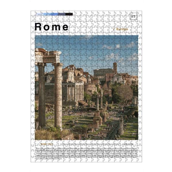 artboxONE Puzzle "Rom Zeitungscover" artboxONE - Städte,Architektur