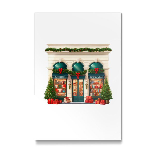 Galerie-Print "Weihnachtsszene im Buchladen" 30x20 cm artboxONE