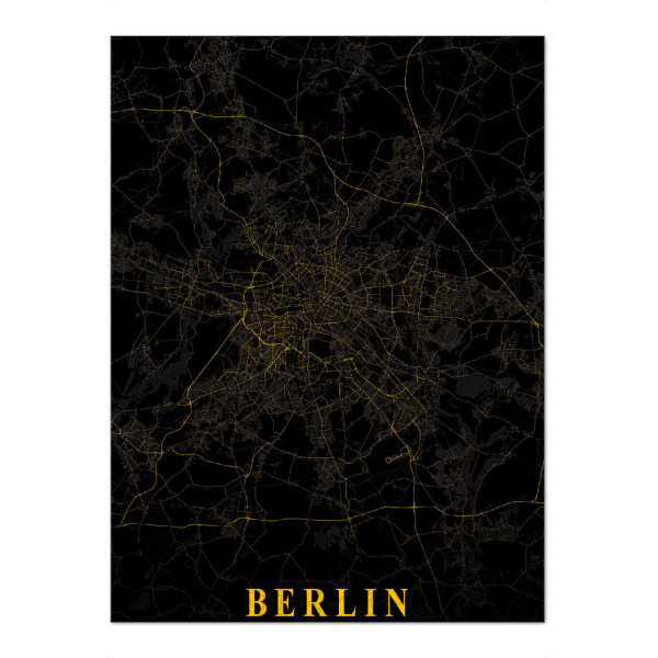 Puzzle Ravensburger "City Map von Berlin" artboxONE - Städte / Berlin,Kartografie