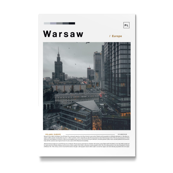 Galerie-Print "Titelseite der Warschauer Zeitung" 30x20 cm artboxONE