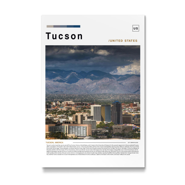 Galerie-Print "Tucson-Zeitungscover" 30x20 cm artboxONE