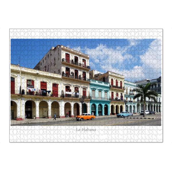 Puzzle Ravensburger "Buntes Havanna" artboxONE - Städte,Reise,Architektur,Reise / Länder,Städte / Weitere