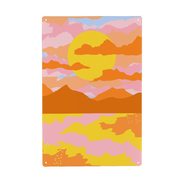 Holzbild "Farben des Himmels" artboxONE - Natur