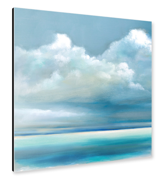 Alu-Dibond "Ruhige Meere I" 30x30 cm artboxONE