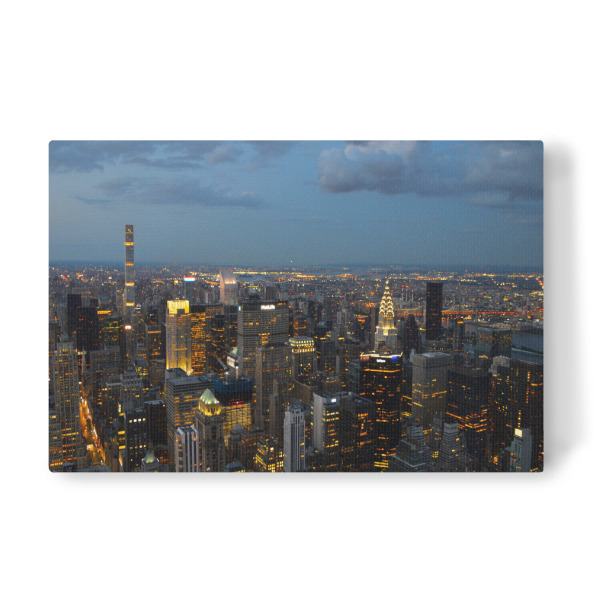 Leinwandbild "Manhattan @ night" artboxONE - Städte / New York,Reise,Architektur,Reise / Länder