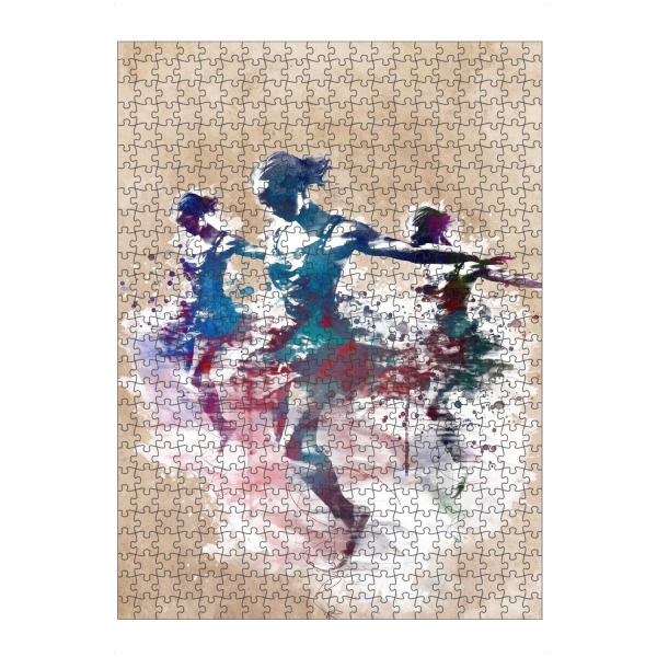 artboxONE Puzzle "Synchronschwimmsport A" artboxONE - Sport,Sport / Motivation - Schwimmen,Schwimmen,Sport,Illustration,Sport - Bild schwimmen