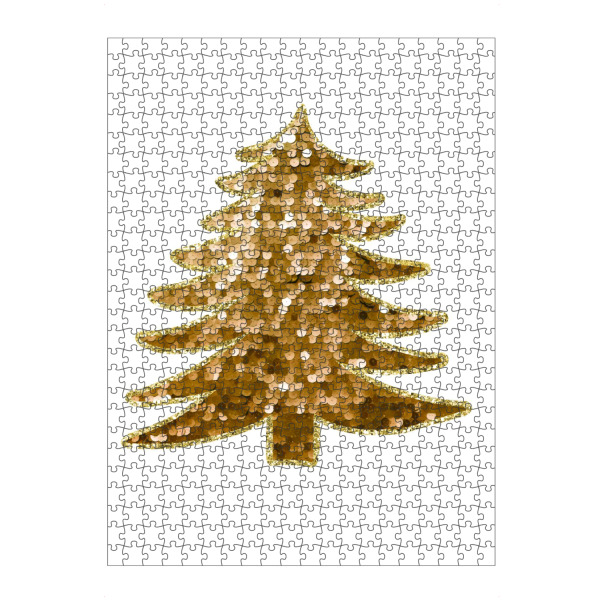 artboxONE Puzzle "Weihnachtsbaum-Design" artboxONE - Abstrakt,Weihnachten