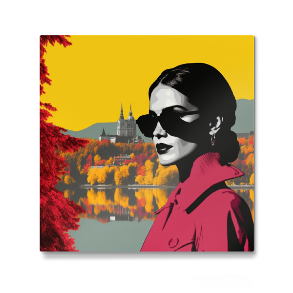 Galerie-Print "HERBST IN ZÜRICH" 30x30 cm artboxONE