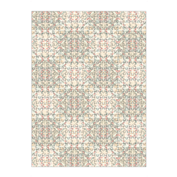 Puzzle Ravensburger "Kaleido-Glasfliesen" artboxONE - Abstrakt,Geometrie - Fliesen,Wandfliesen,Buntglas,Kaleidoskop,Jugendstil,Art deco,Küchenfliesen