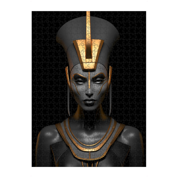 Puzzle Ravensburger "Goldene Nofretete" artboxONE - Menschen,Geometrie,Reise / Länder