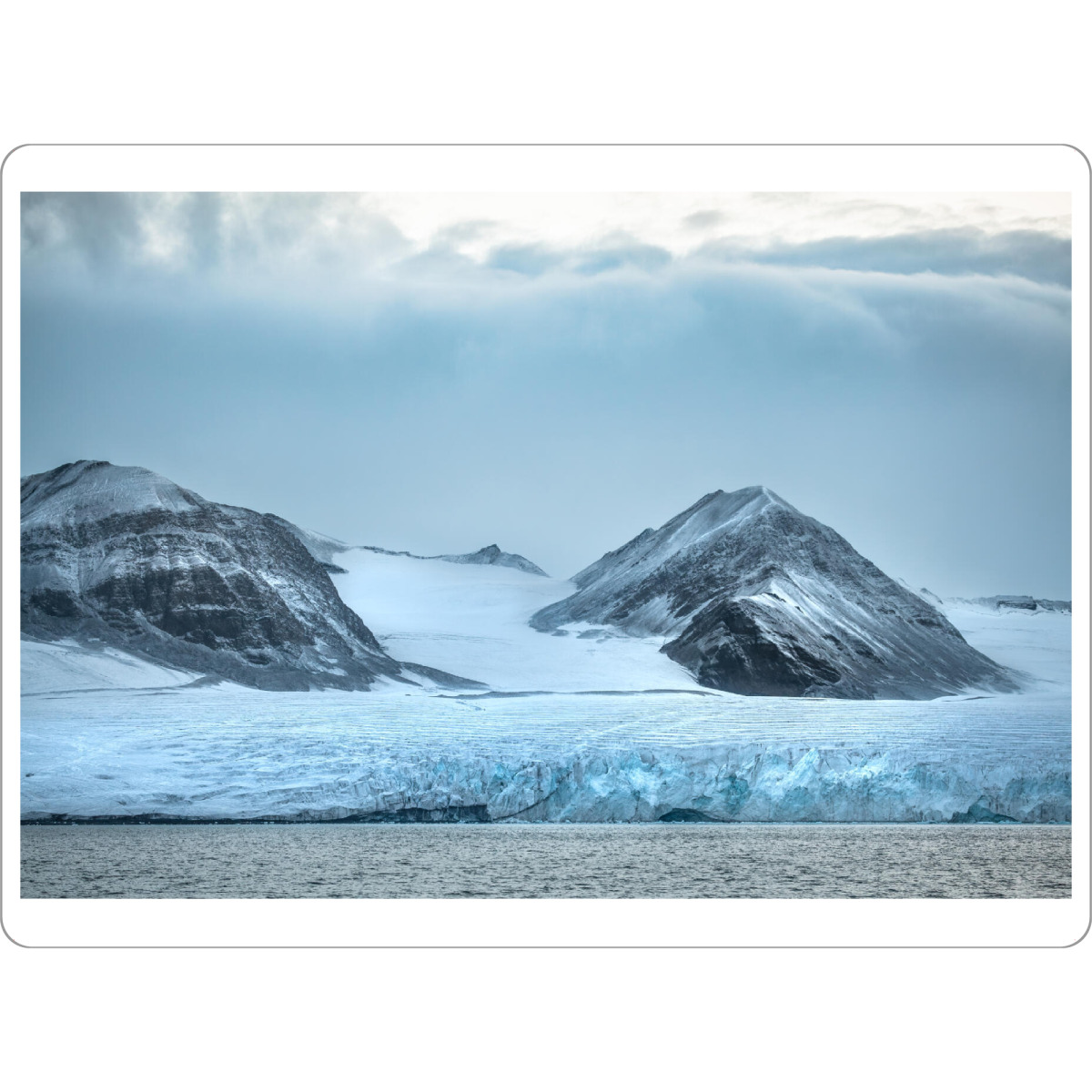 Tischset "Svalbard Gletscher" artboxONE - Natur,Reise
