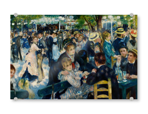 Acrylglasbild "Tanzen Sie in Montmartre" artboxONE - Menschen,Liebe,Für Mama,Für Papa,Männer