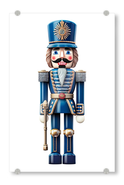 Acrylglasbild "Nussknacker-Soldat" artboxONE - Für Kinder,Weihnachten,Für Mama,Für Papa,Festivals