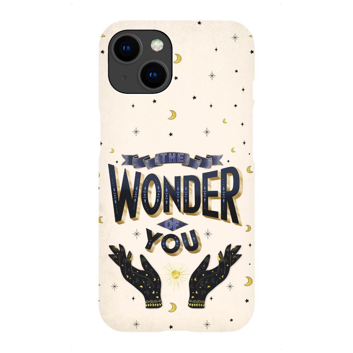 "Believe in the wonder of you"für iPhone - Premium-Case Handyhülle artboxONE