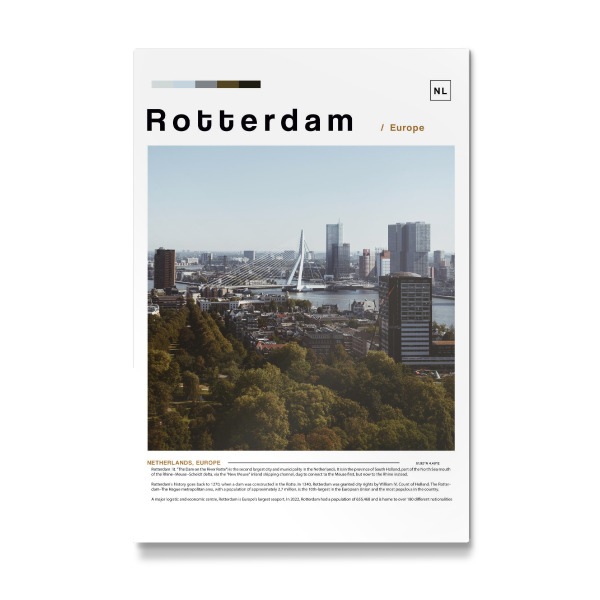 Galerie-Print "Titelblatt der Rotterdamer Zeitung" 30x20 cm artboxONE