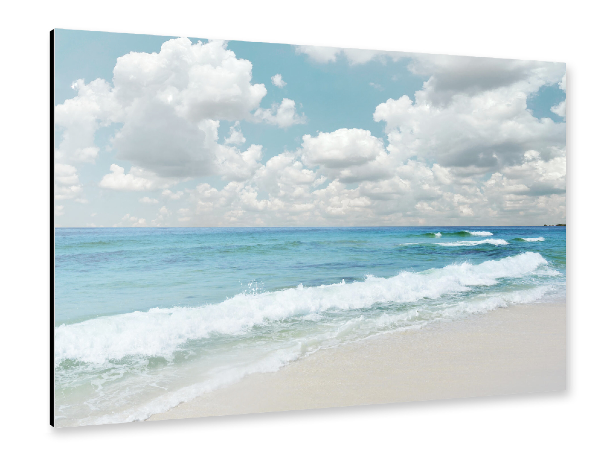Alu-Dibond "Strandglück" 75x50 cm artboxONE