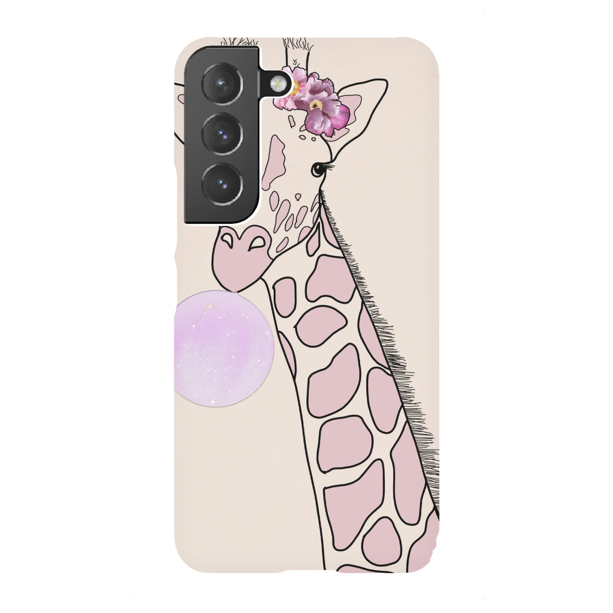Samsung Galaxy "Fortsetzung von Bubblegum Giraffe" Premium-Case Handyhülle artboxONE