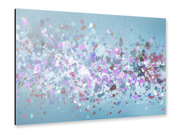 Alu-Dibond "Konfetti Liebe" 30x20 cm artboxONE