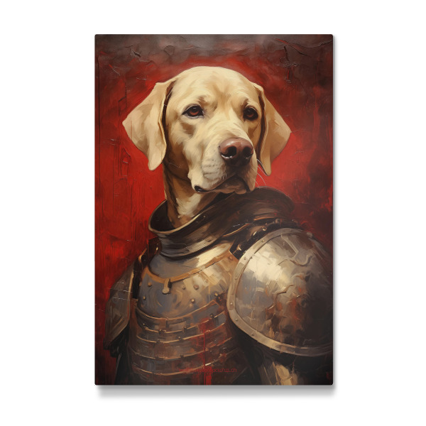 Galerie-Print "Labrador Retriever-Ritter" 30x20 cm artboxONE
