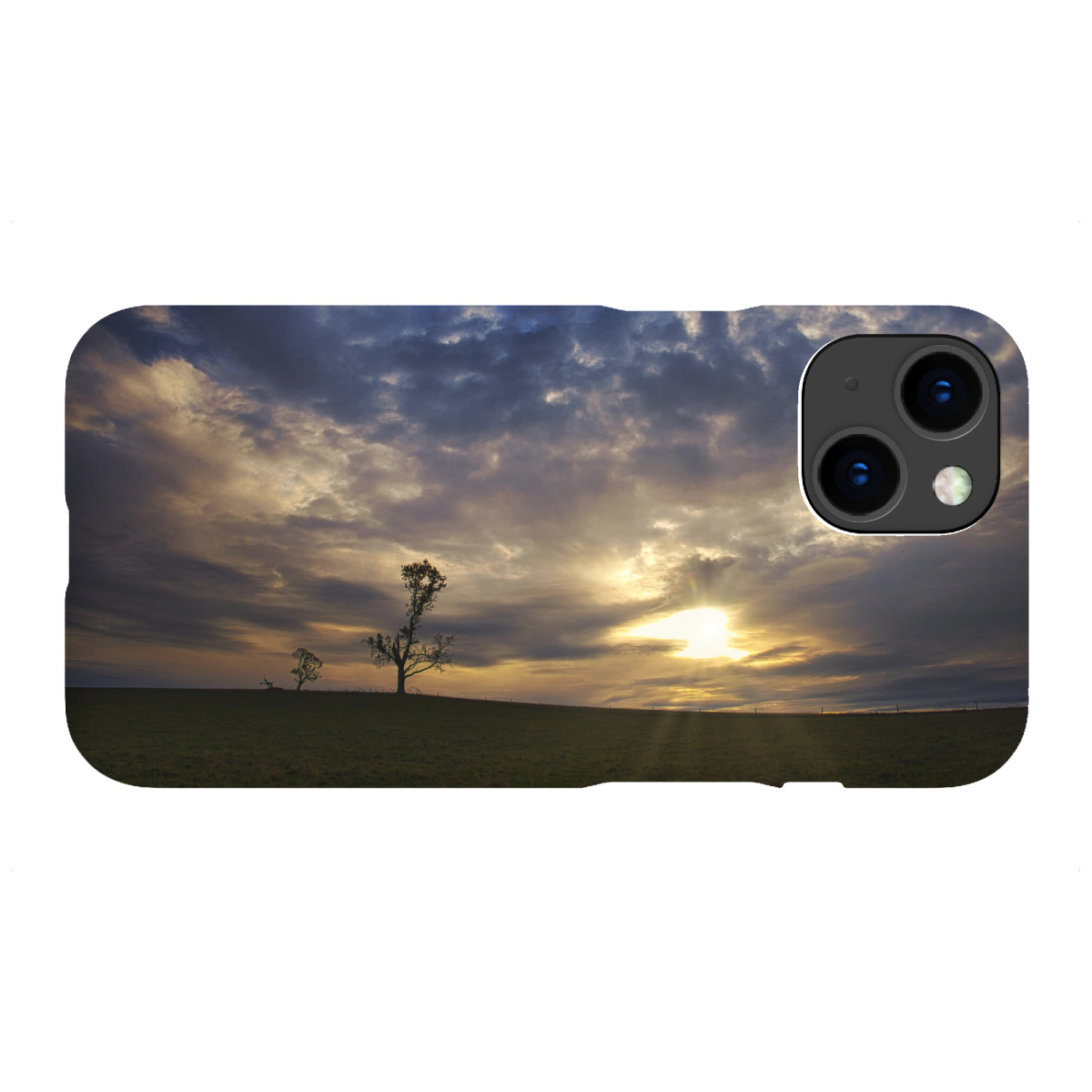 "Wolkenstimmung im Herbst"für iPhone - Premium-Case Handyhülle artboxONE