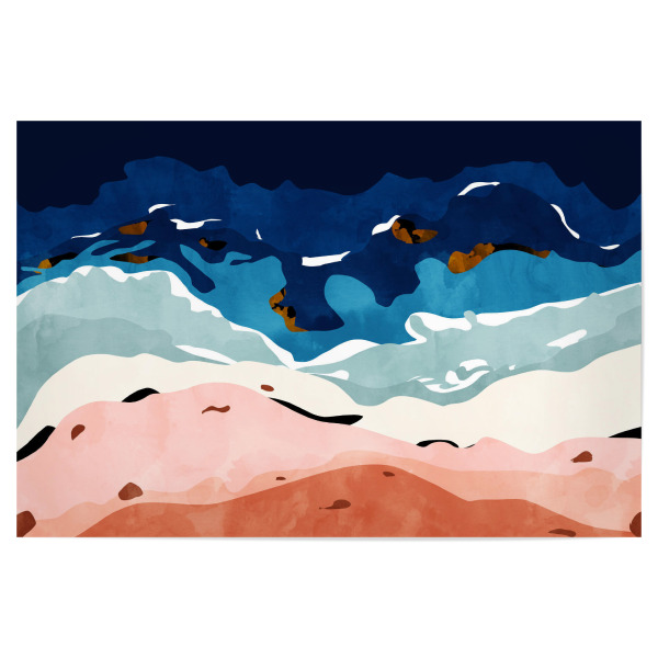 Poster "Ozeanherz" artboxONE - Abstrakt