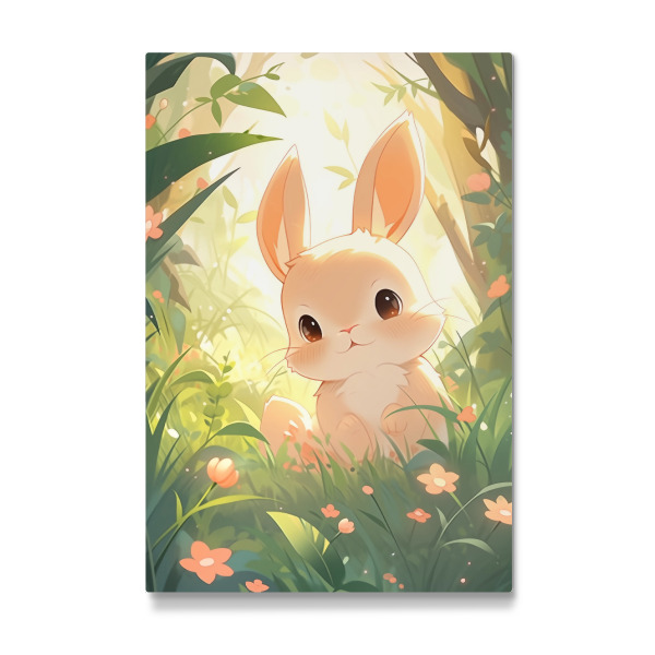 Galerie-Print "Süßer Hase" 75x50 cm artboxONE