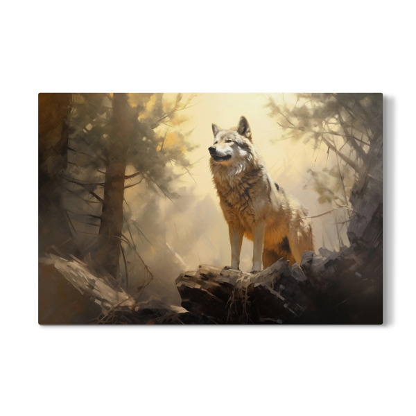Galerie-Print "Wolf-Malerei" 30x20 cm artboxONE