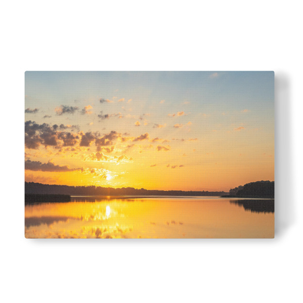 Leinwandbild "Ein neuer Tag am Schaalsee" artboxONE - Natur,Reise