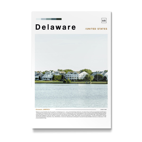 Galerie-Print "Zeitung aus Delaware" 30x20 cm artboxONE