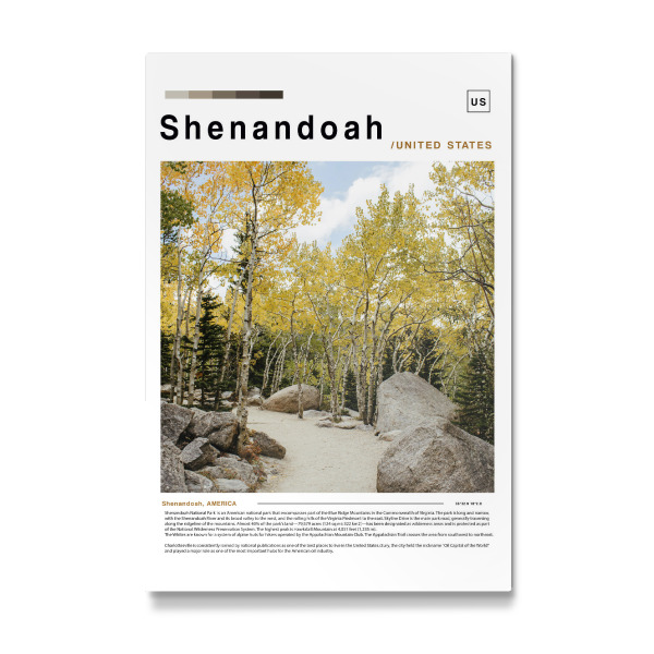 Galerie-Print "Shenandoah-Zeitungscover" 30x20 cm artboxONE