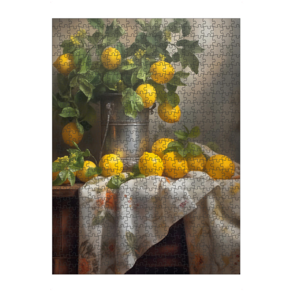 artboxONE Puzzle "Stillleben mit Zitronen" artboxONE - Natur,Floral,Essen & Trinken / Obst & Gemüse