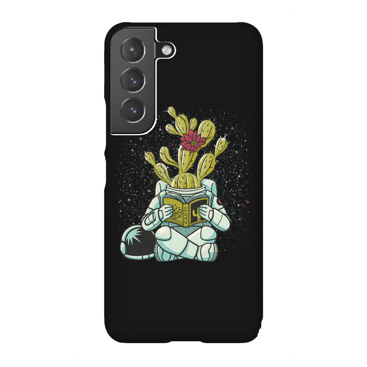 Samsung Galaxy "Astronautenkaktus Sukkulente" Premium-Case Handyhülle artboxONE