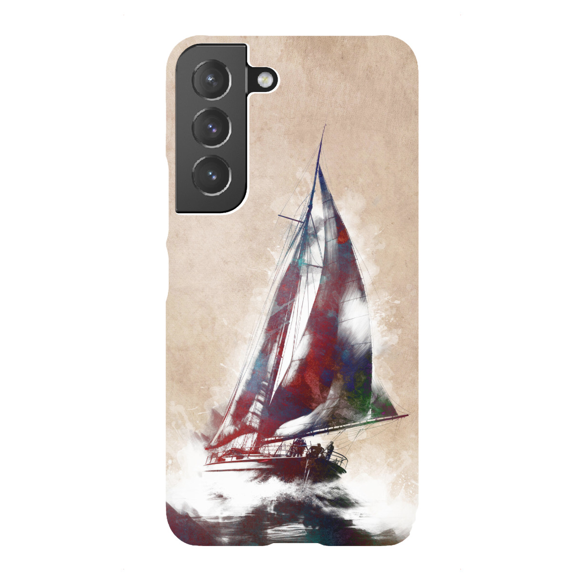 "Segelboote Sportkunst G"für Samsung Galaxy - Premium-Case Handyhülle artboxONE