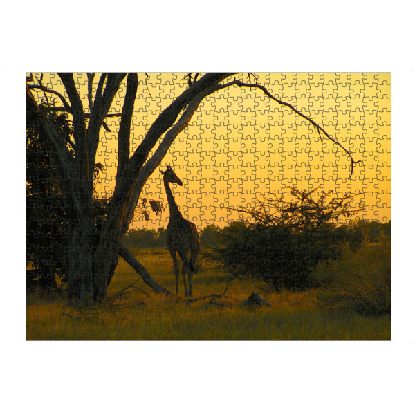 artboxONE Puzzle "A Savuti Sunset" artboxONE - Natur,Reise,Reise / Afrika,Reise / Länder