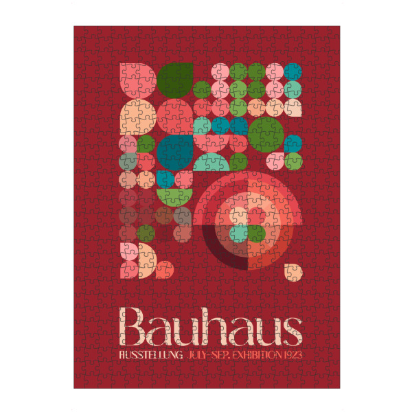 Puzzle Ravensburger "Tunaboylu - Bauhaus Formen" artboxONE - Typografie,Abstrakt,Geometrie