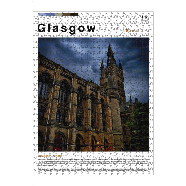 artboxONE Puzzle "Cover der Glasgower Zeitung" artboxONE - Städte,Architektur