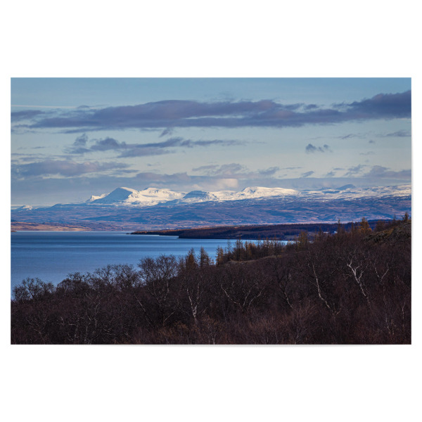 Poster 30x20 cm "Blick über den See Lagarfljót" artboxONE - Natur,Reise,Reise / Länder