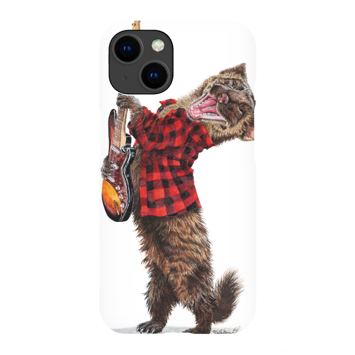 "Rock'n Marten"für iPhone - Premium-Case Handyhülle artboxONE