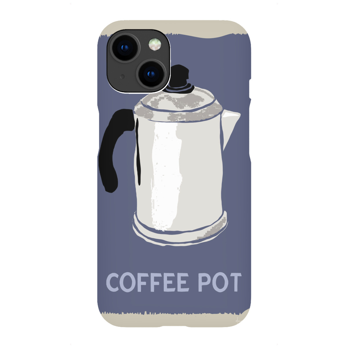 iPhone "Moderner Kaffee - Kaffeekanne" Premium-Case Handyhülle artboxONE