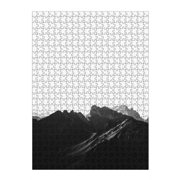 Puzzle Ravensburger "Monomountains" artboxONE - Natur,Reise,Abstrakt,Schwarzweiß,Reise / Länder