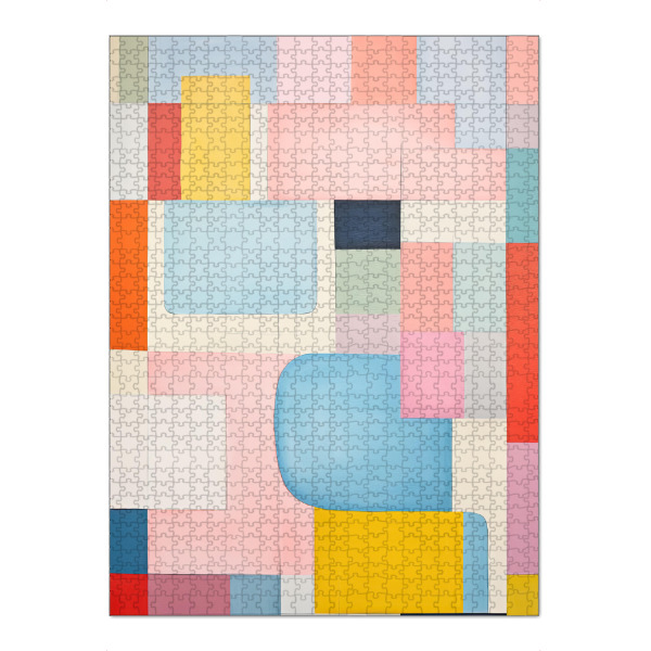 Puzzle Ravensburger "Dynamische, kräftige Formen" artboxONE - Abstrakt,Geometrie