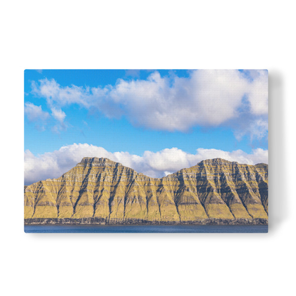 Leinwandbild "Atlantik, Felsen, Wolken" artboxONE - Natur,Reise,Reise / Strand und Meer,Reise / Länder
