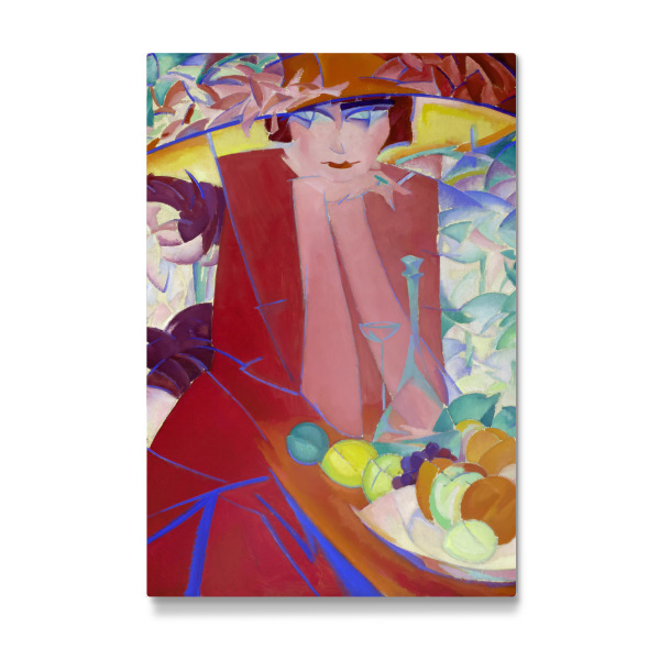Galerie-Print "Dame mit großem Hut" 30x20 cm artboxONE