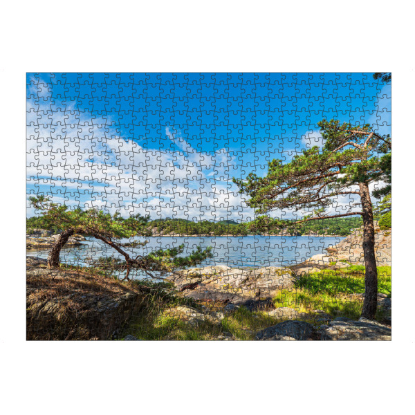 artboxONE Puzzle "Riveneset Halbinsel" artboxONE - Natur,Reise,Reise / Strand und Meer,Reise / Länder