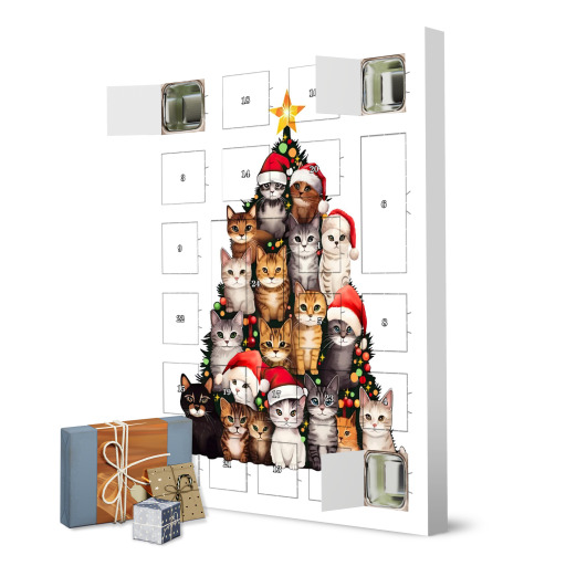 Katzen-Weihnachtsbaum