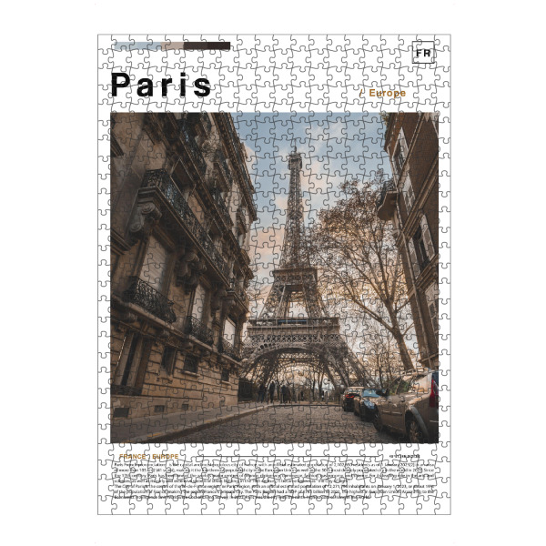 Puzzle Ravensburger "Cover der Pariser Zeitung" artboxONE - Städte,Architektur