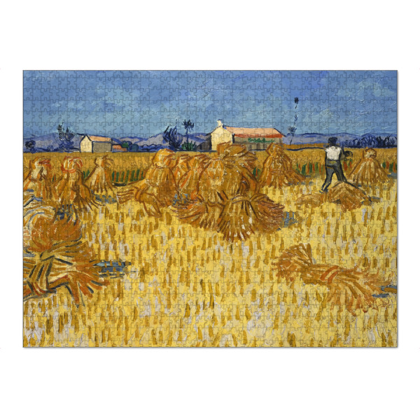 Puzzle Ravensburger "Maisernte in der Provence" artboxONE - Natur,Reise,Menschen,Für Mama,Für Papa