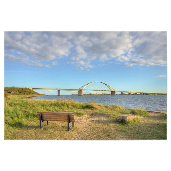 Poster "Ein Platz am Fehmarnsund" artboxONE - Reise,Architektur,Reise / Strand und Meer