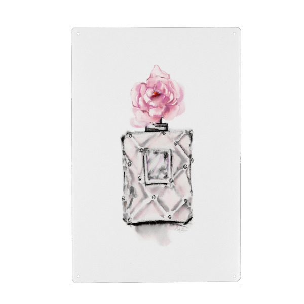Holzbild "Parfümflasche" artboxONE - Menschen,Fashion - Parfümflasche,Parfüm,Duft,Blume